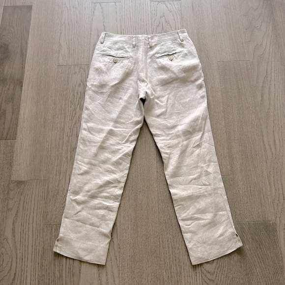 100% Capri linen pants - Picture 2 of 3